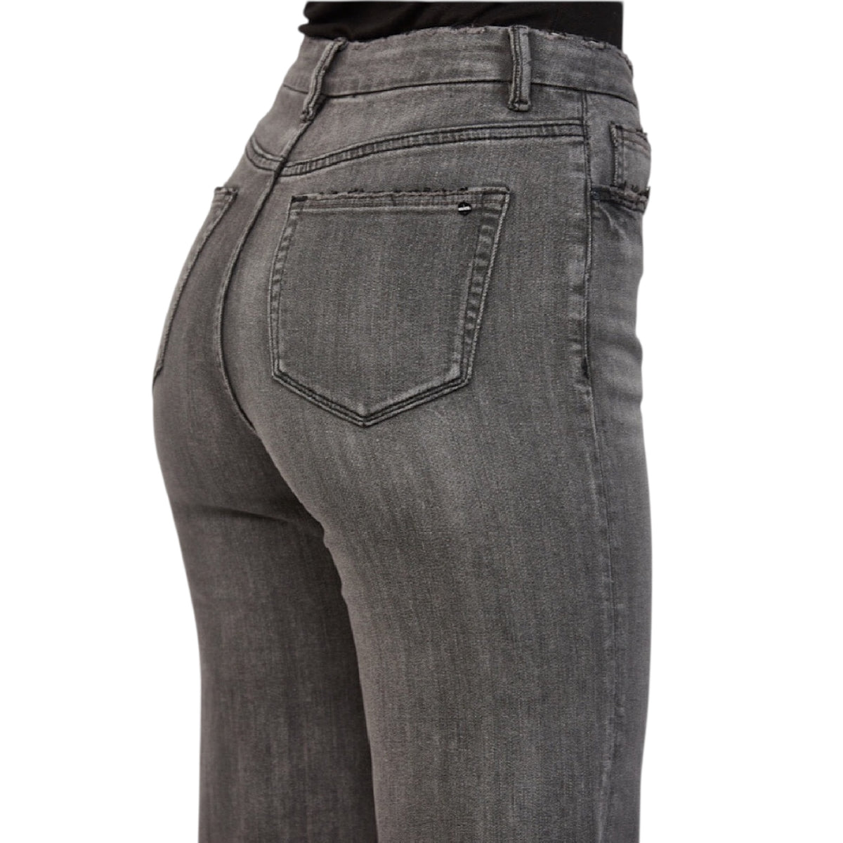 MICA Dark Grey Super High Wide Leg MDP-W3161