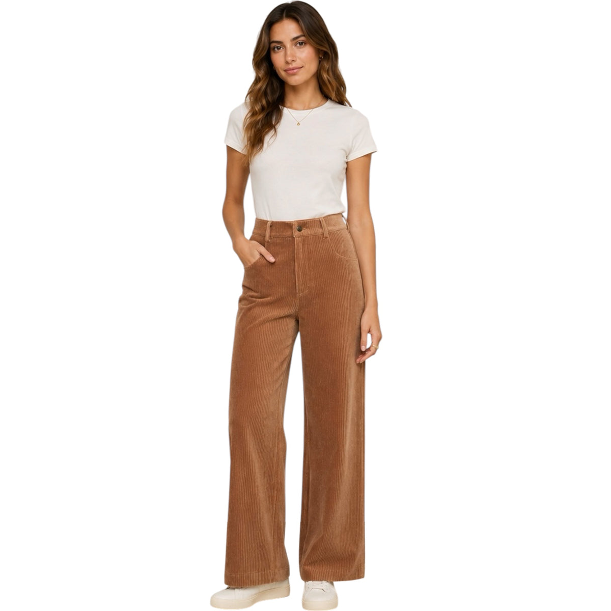 Z Supply Prospect Knit Cord Pant Camel