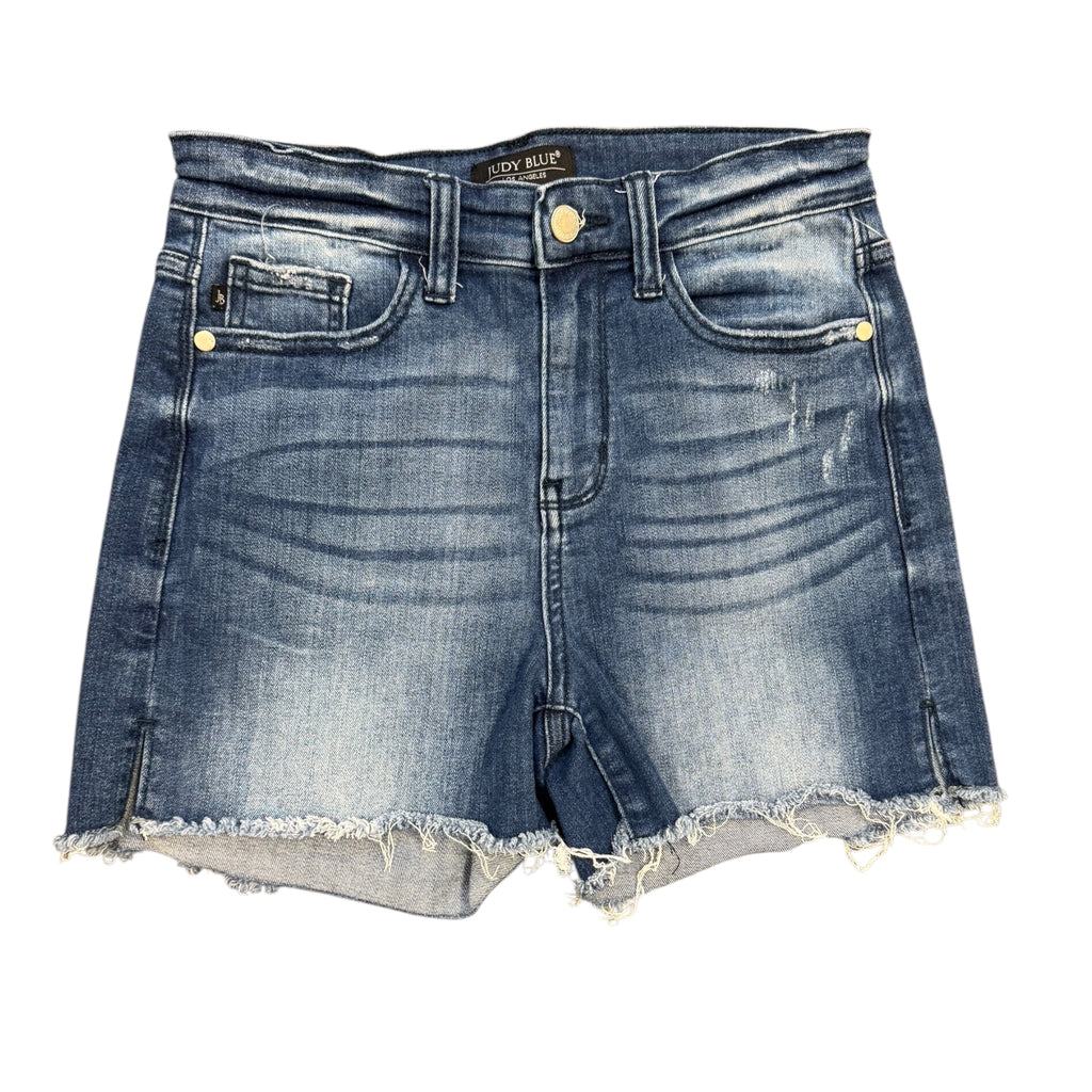 Judy Blue JB15228DK Medium Wash Shorts