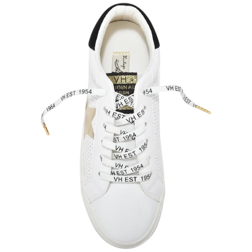 Vintage Havana Gadol Ro Dotted Sneaker with Metallic Gold Star Bb