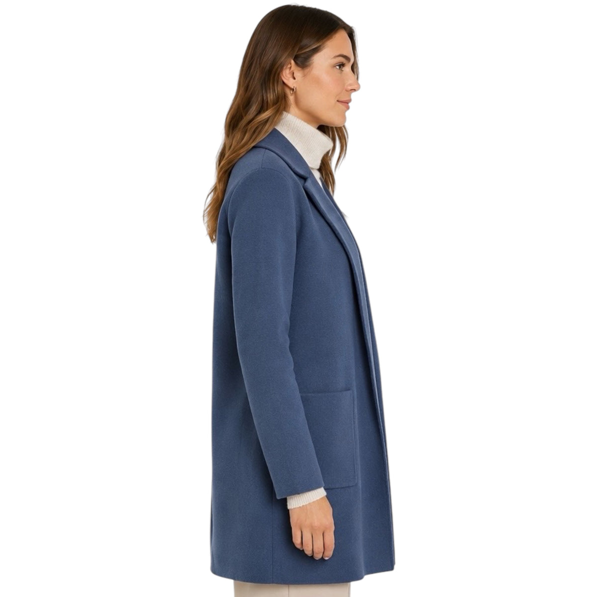 Midnight Daphne Collared Cardigan