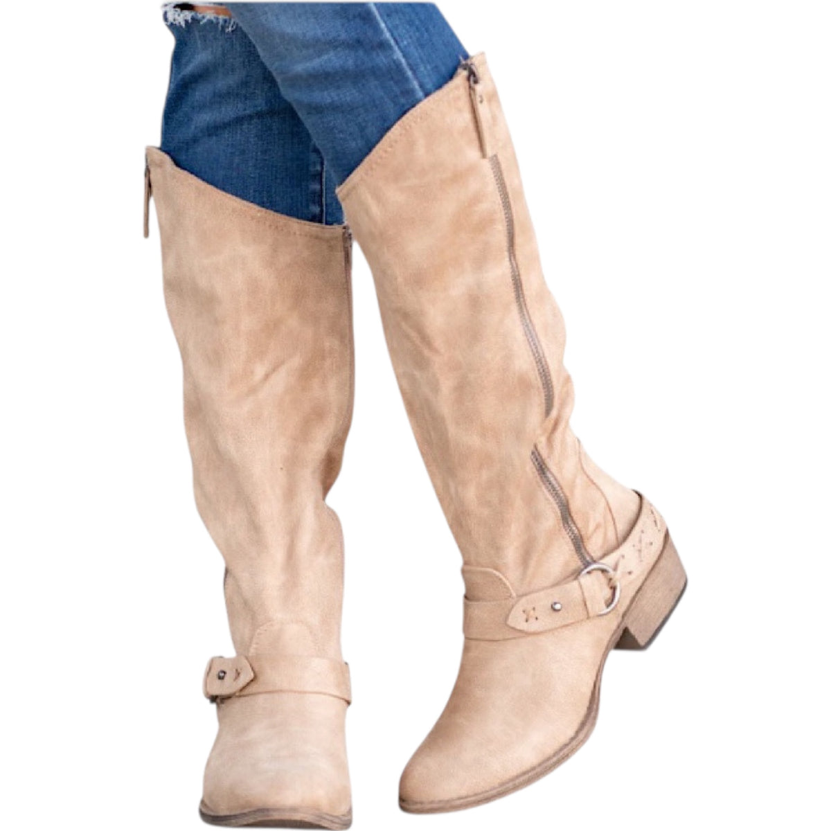 Very G Merlot Cream Boot