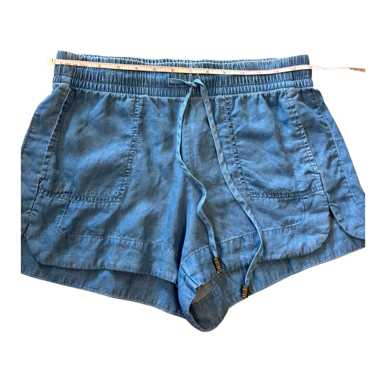 Wishlist Apparel Denim Tencel Shorts Size Small-RF