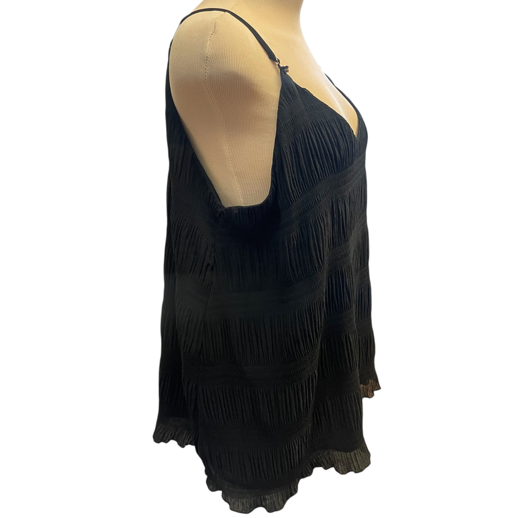 GiGio Black Tank Top Size 1X - RF