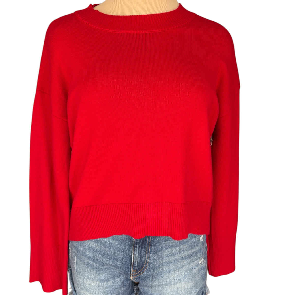 Red Olive + Oak Ladies Lightweight Sweater Size Small-RF