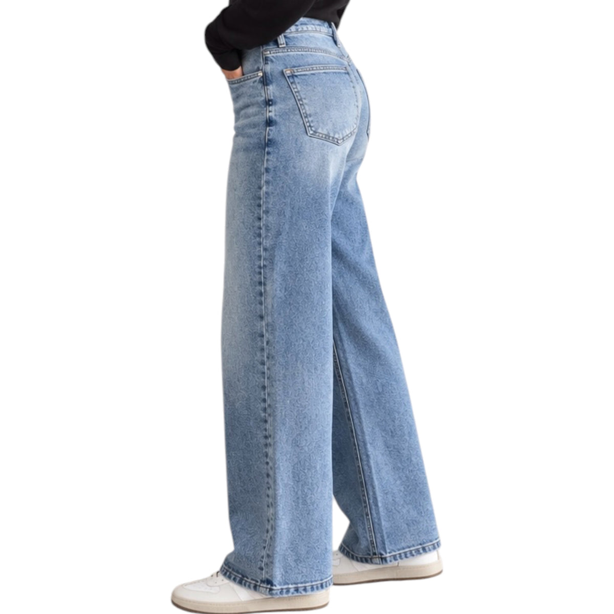MICA MDP-W4072 Indigo L/R Wide Ankle Baggy Fit