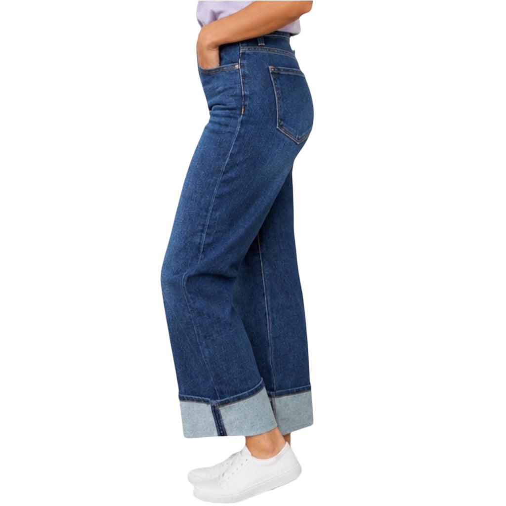 J21 JVP1000 Mid Rise Wide Leg Jeans