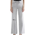 MICA MDP-W3313 H/R Wide Leg With Raw Hem Light Grey
