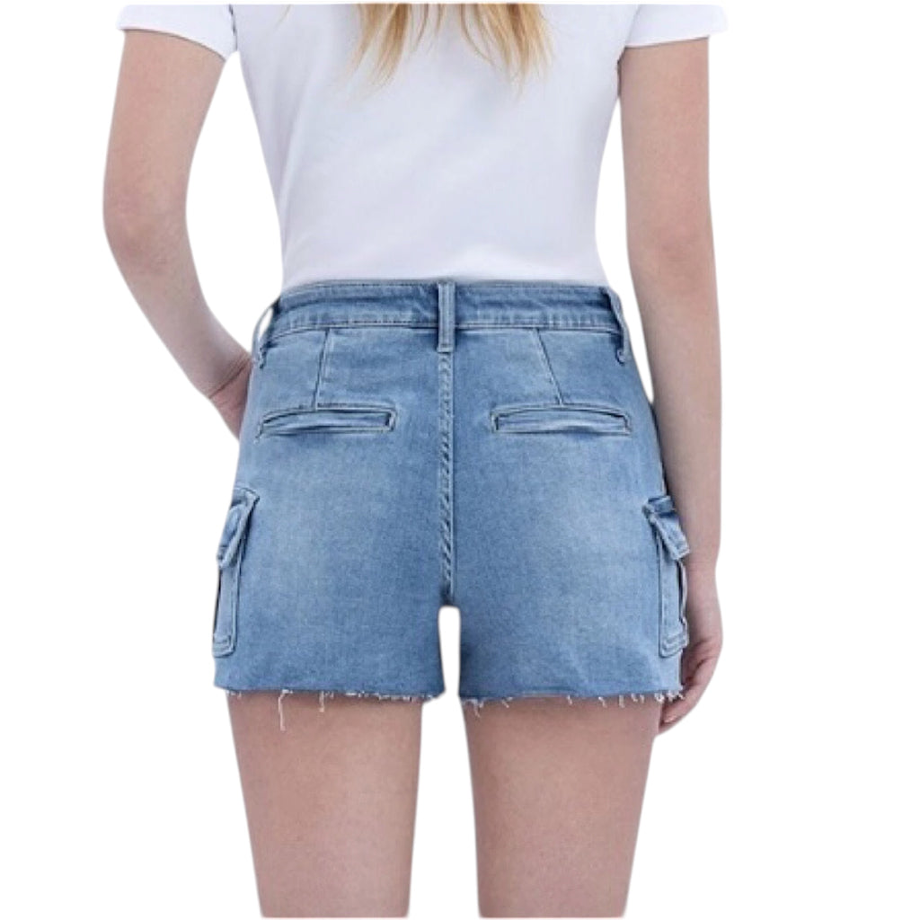V3413 H/R Shorts With Side Cargo