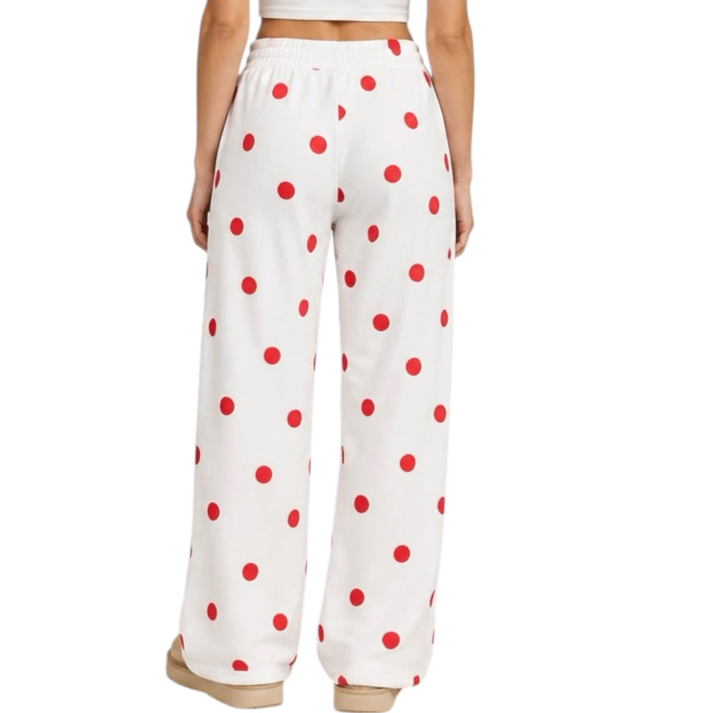 Red Polka Dot Lounge Pants
