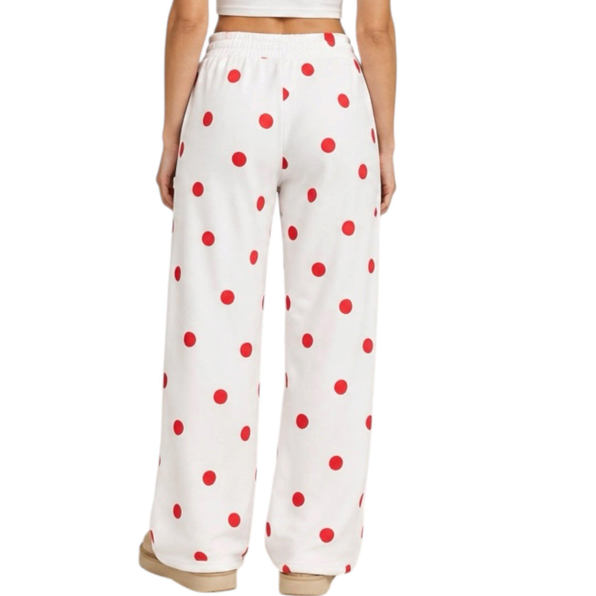 Red Polka Dot Lounge Pants