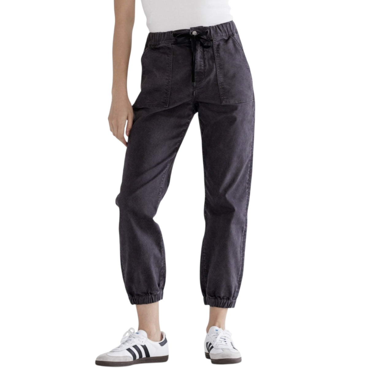 Mica Jogger Char Grey- Front View1