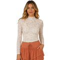 Rose Yellow Mesh Top