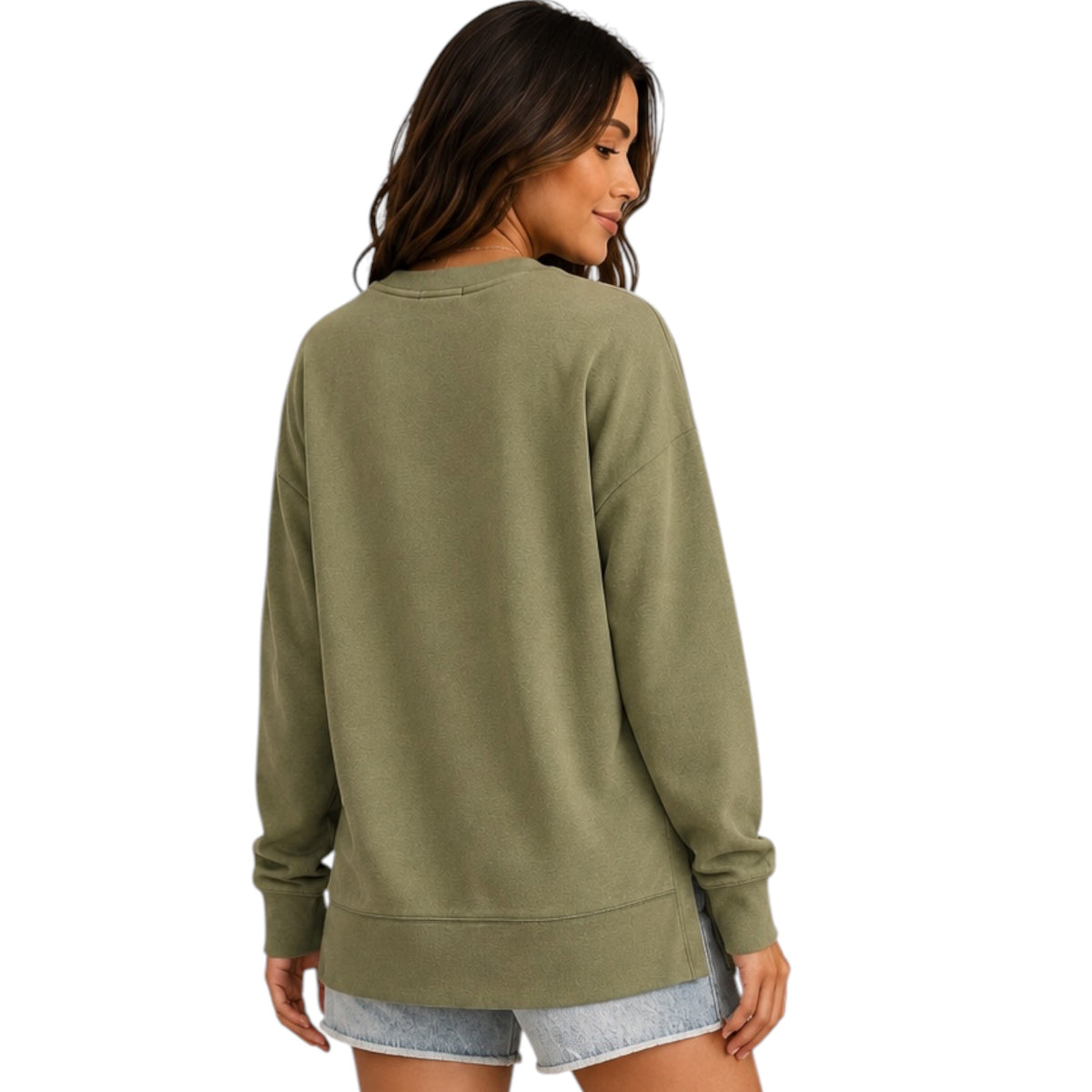 Z Supply Modern V-Neck Weekender Avocado