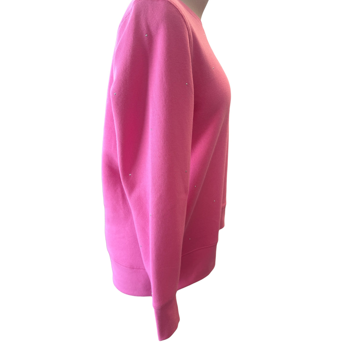 Thereabouts Pink Long Sleeve Rhinestone Sweatshirt 2XL - RF
