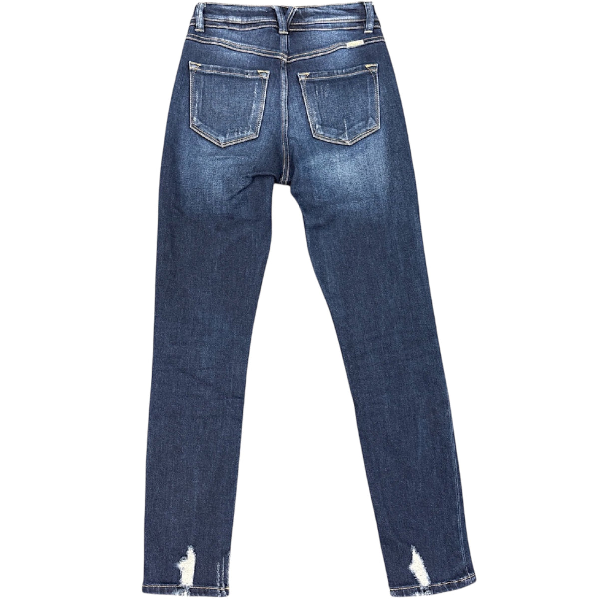 KanCan KC9249D Dark Wash Distress Skinny Fit Jeans Size 3/25-RF