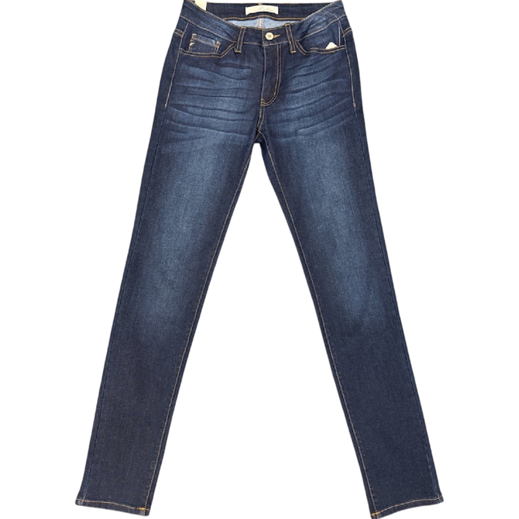 KanCan KC7092 Dark Wash Non Distressed Skinny Jeans Size 7/27-RF