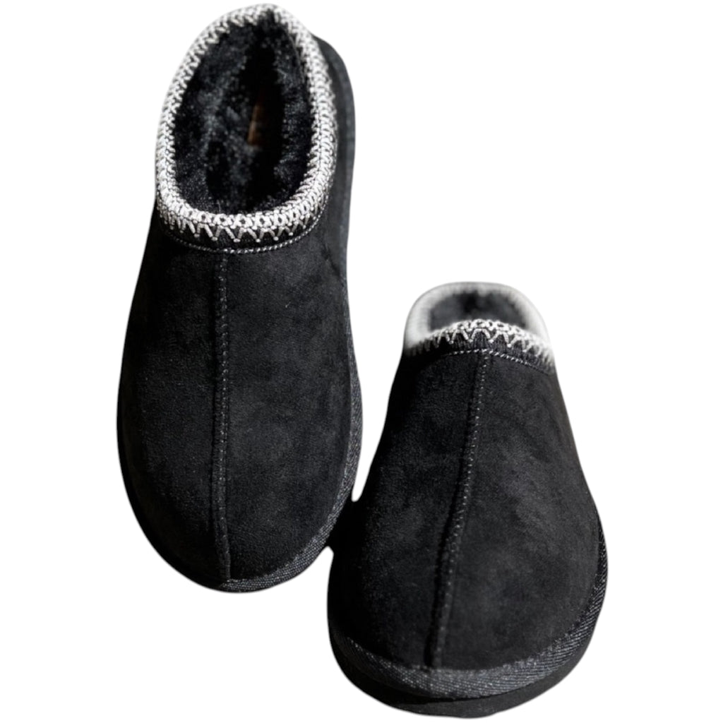 Very G Sparks Black Slippers