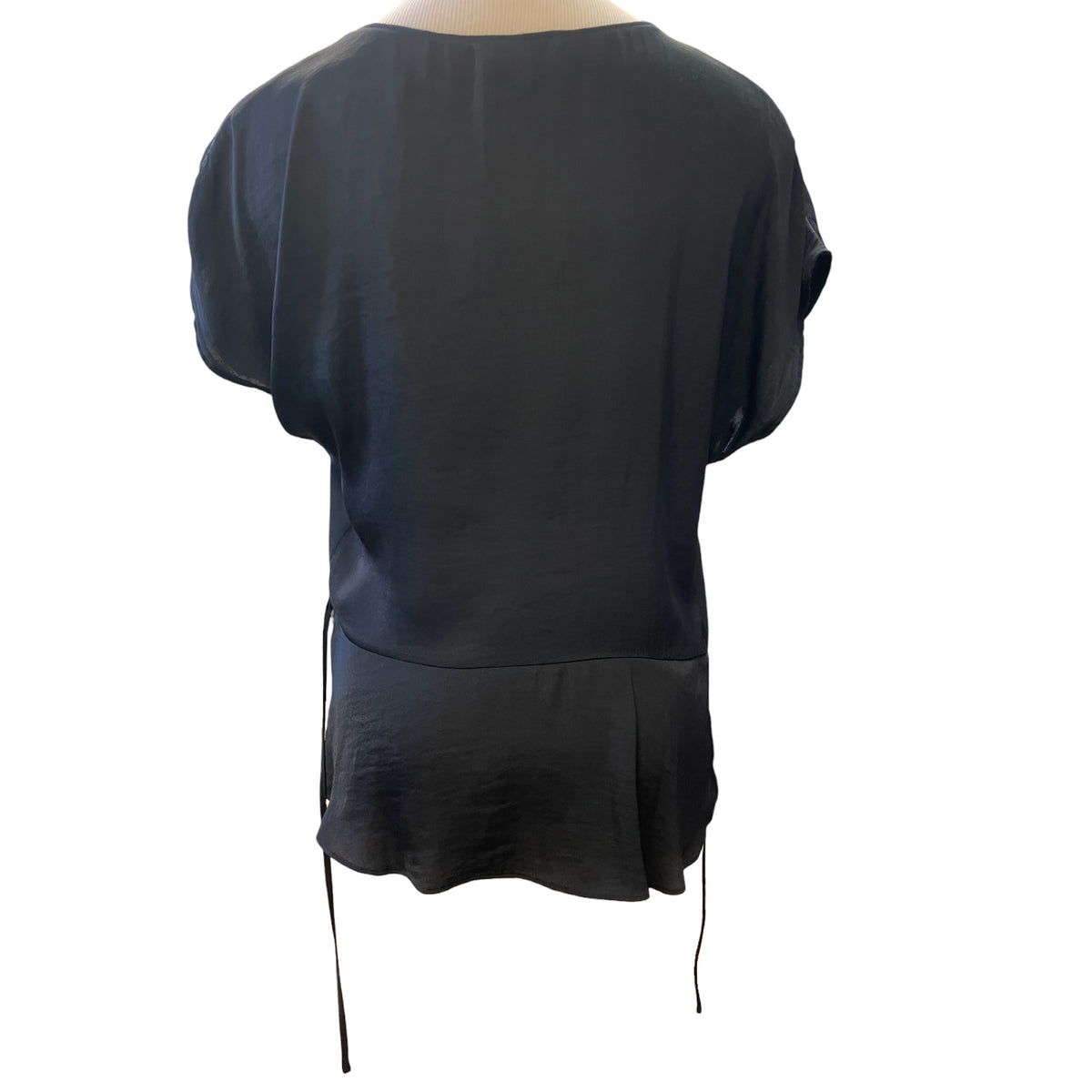 Naked Zebra Black Sleeveless Blouse Size Small - RF