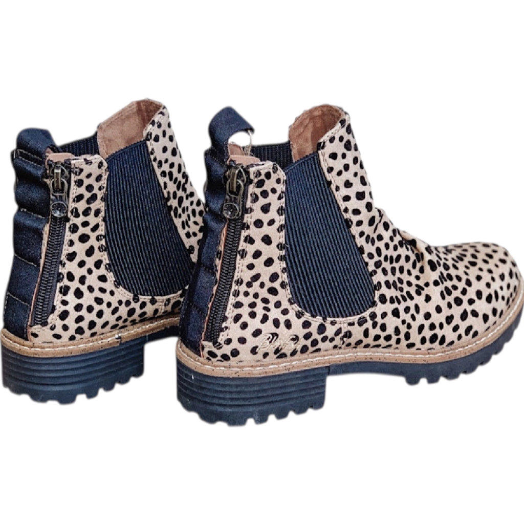 Redsen Sand Pixie Leopard Boots