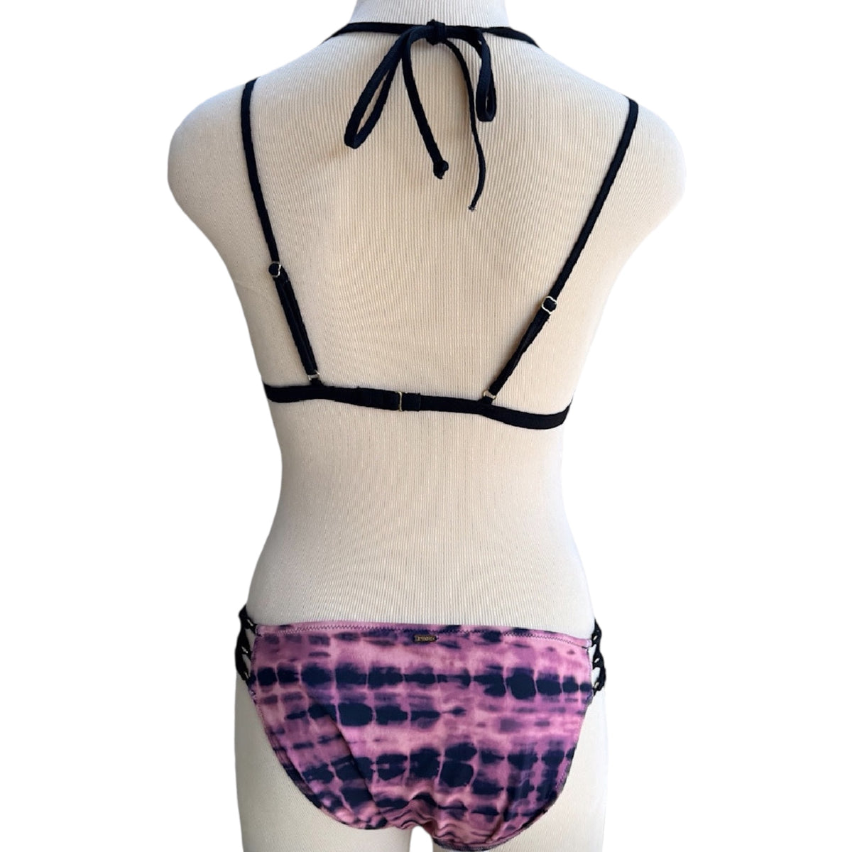 Victoria's Secret Multi Tortoise Shell Print Two Piece Bikini Size M-RF