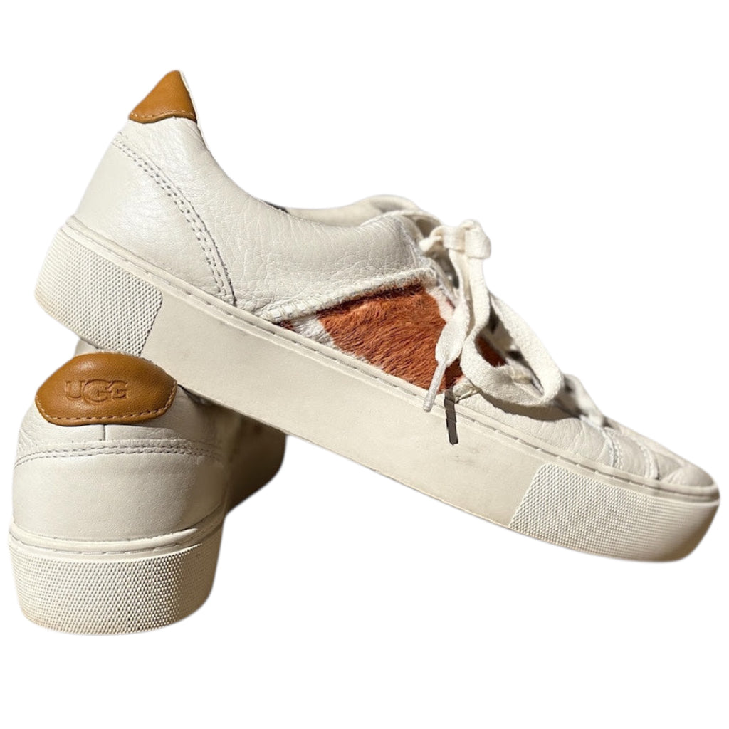 UGG Cowhide Patch Sneakers Size 9-RF