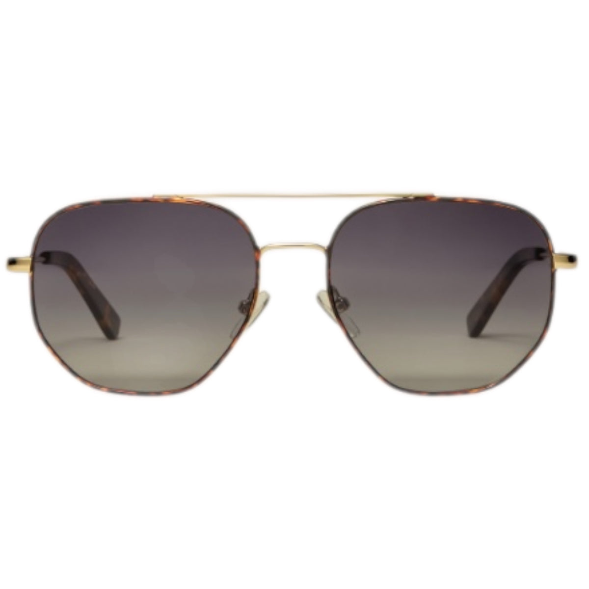 Z Supply Highway Tort Gold-Gradient Polarized Sunglasses