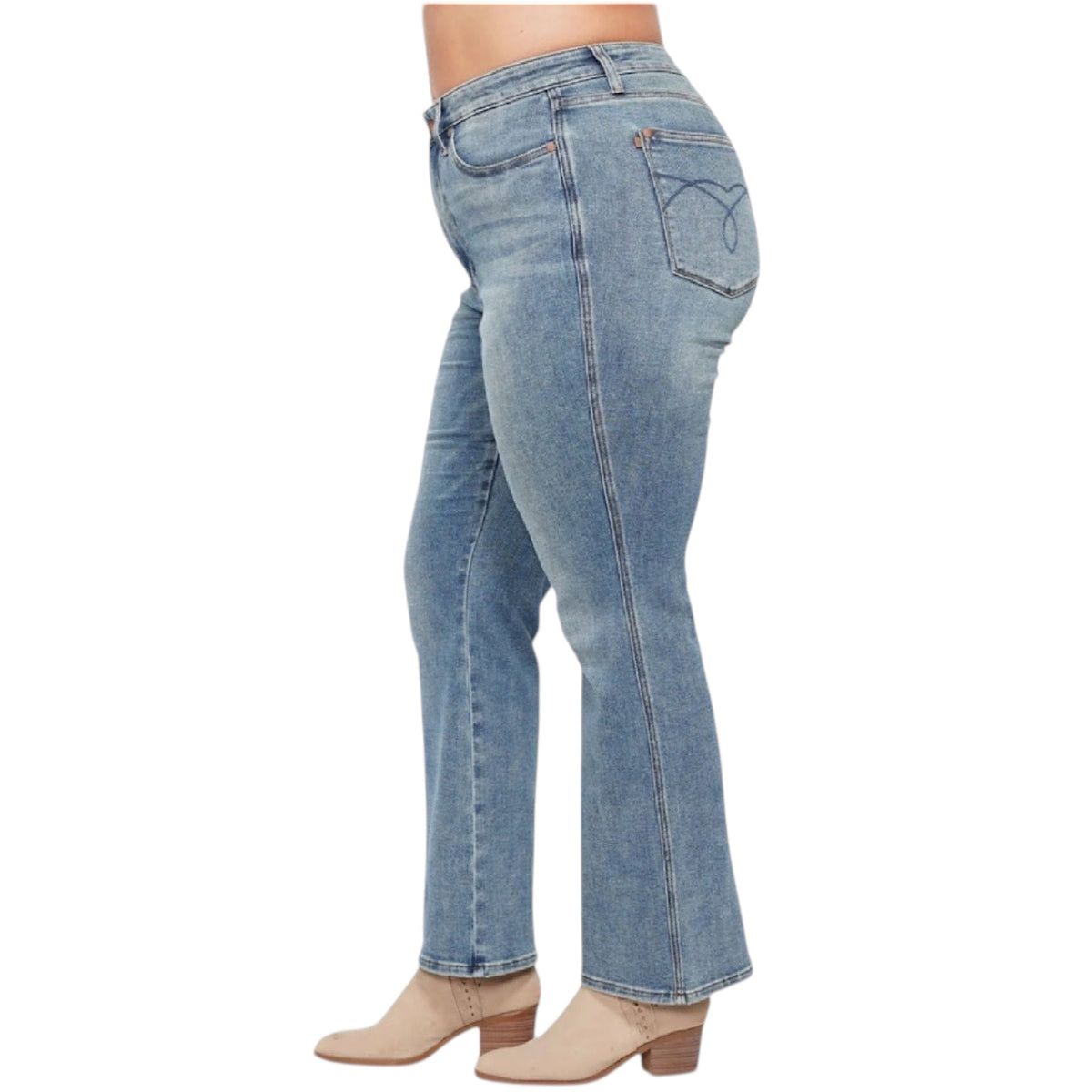 JB88783MD-S High Rise Tummy Control Bootcut Plus