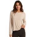 Z Supply Hometown LS Top Heather Linen