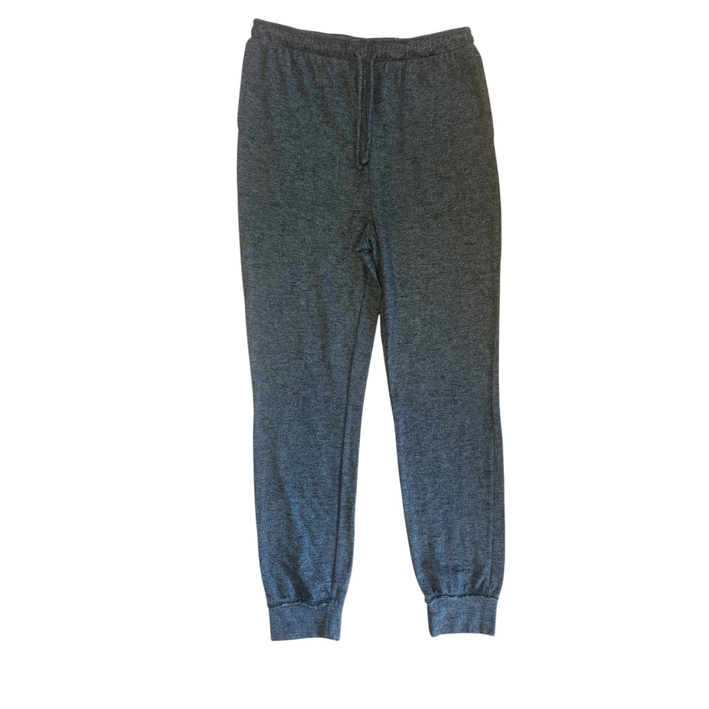 Charcoal Soft Terry Knit Joggers -RF