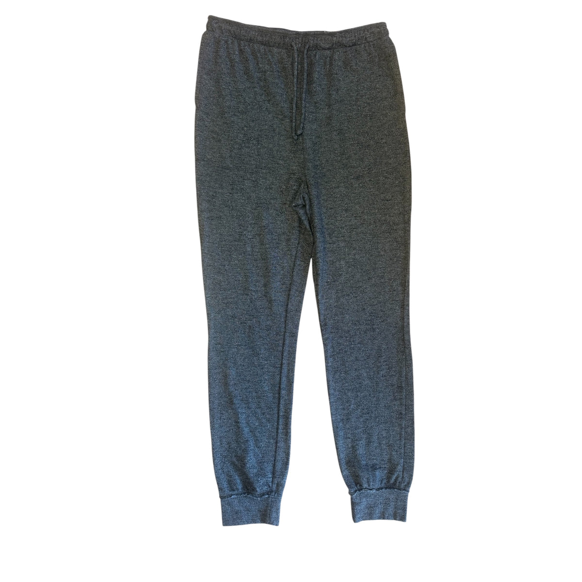 Charcoal Soft Terry Knit Joggers -RF