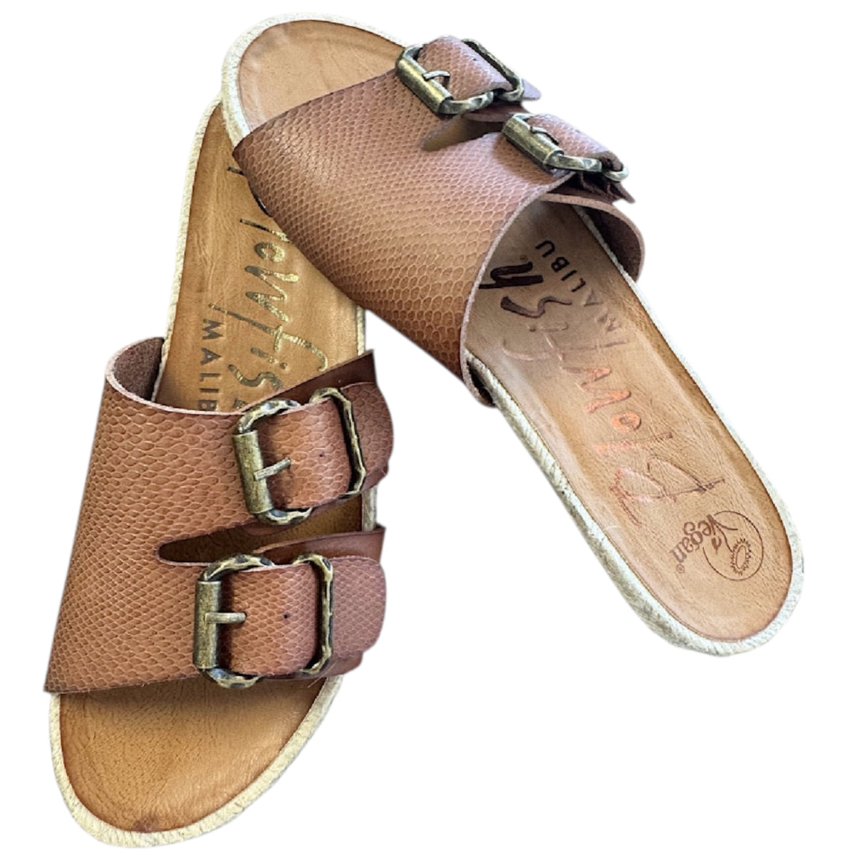 Blowfish Gennah Rope Slide Sandals Arabian Sand Dyecut