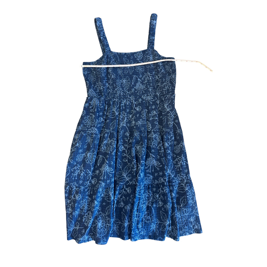 Maurices Navy Floral Mini Dress Size L - RF