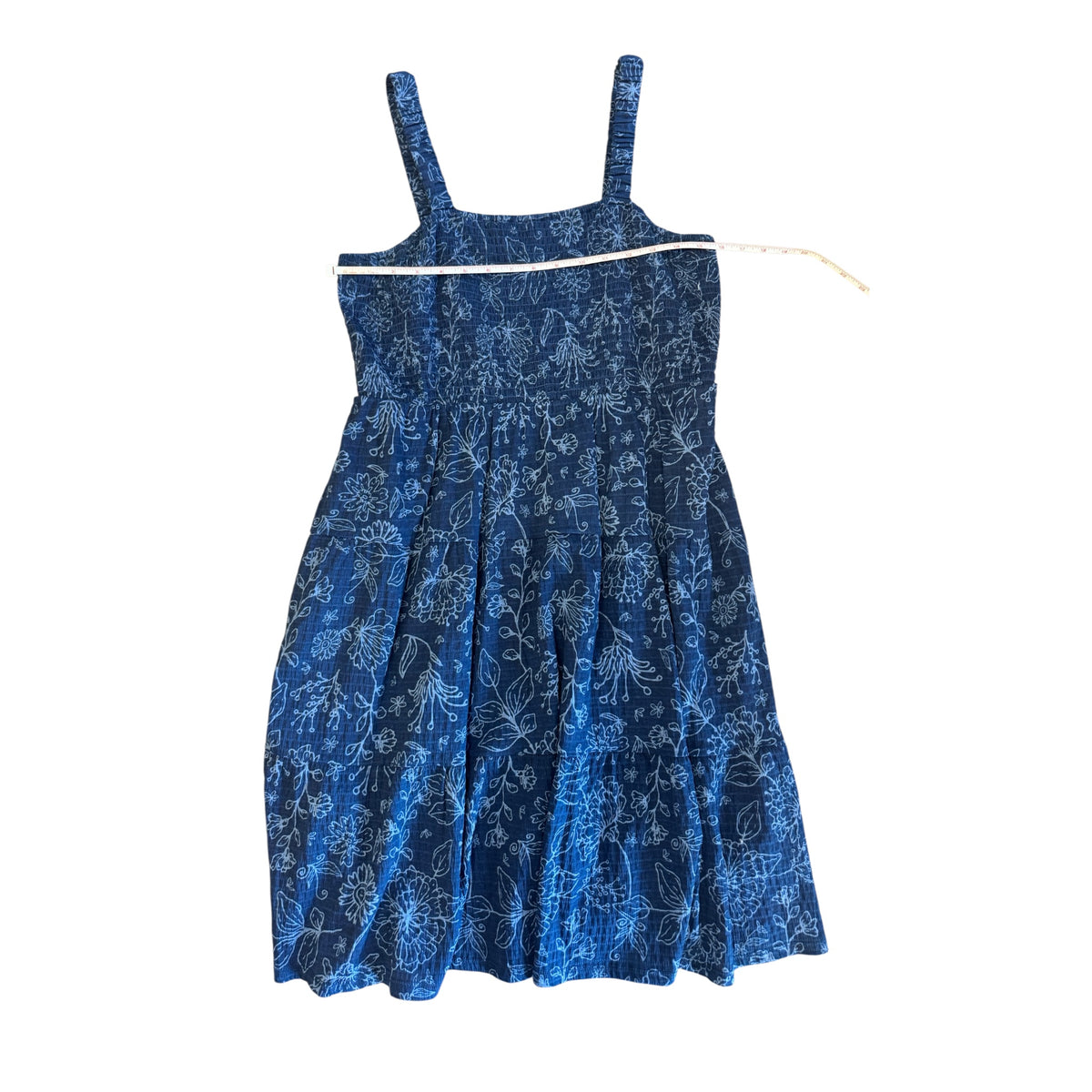 Maurices Navy Floral Mini Dress Size L - RF