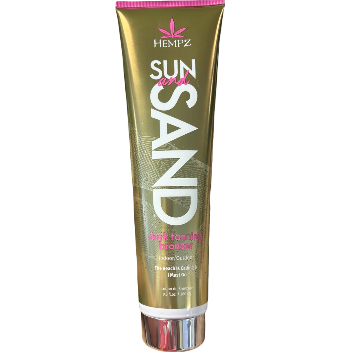 Hempz Sun + Sand Dark Tanning Bronzer Bottle