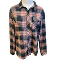 O'Neill Multi-Color Plaid Flannel Size M - RF
