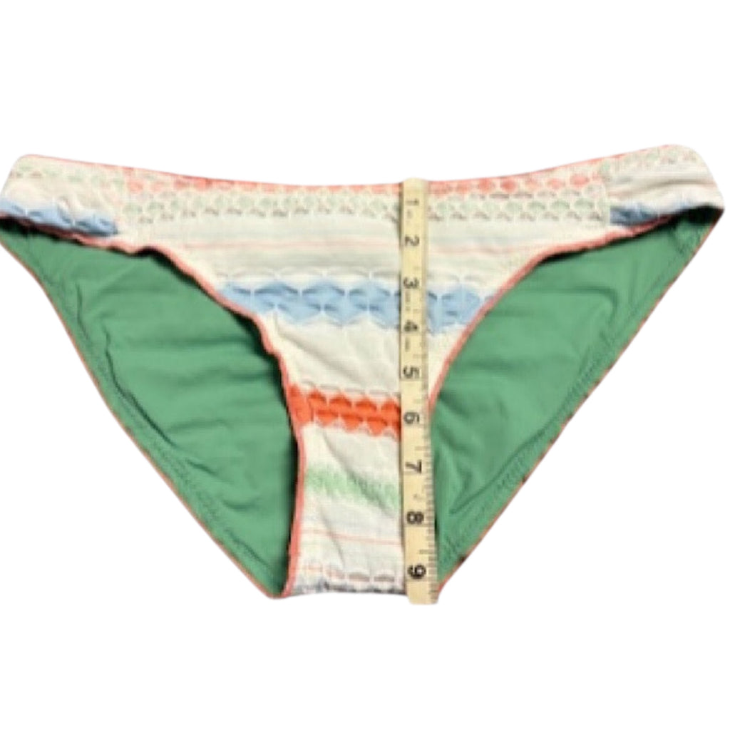 BECCA Multi Pastel Color Bikini Bottoms Size Large-RF