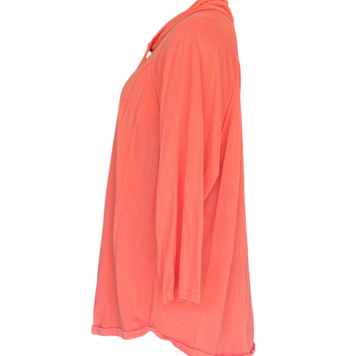 Jeanne Pierre Woman Coral Long Sleeve Ladies Top Size 2X-RF