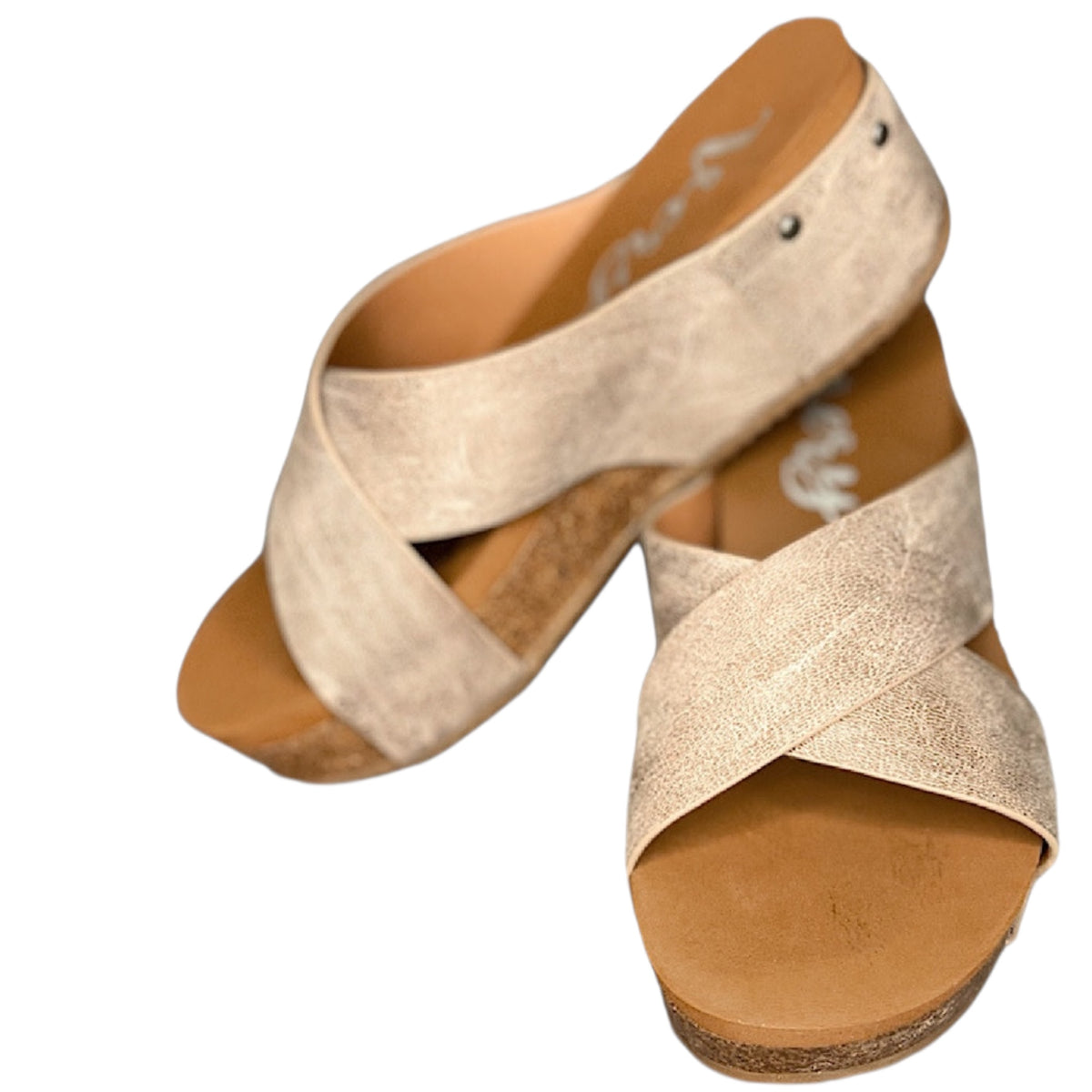 Very G Hero Cream Wedges