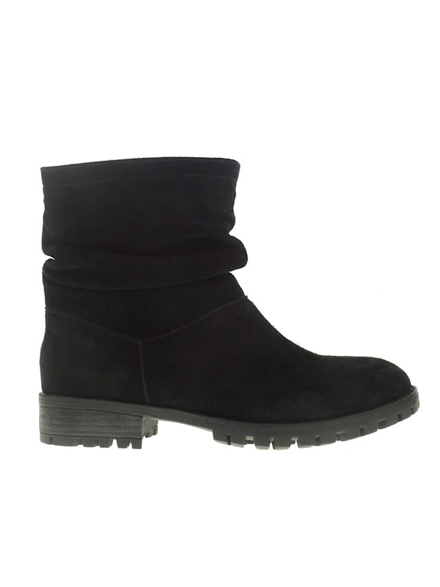 Chinese Laundry Black Burnished Bootie
