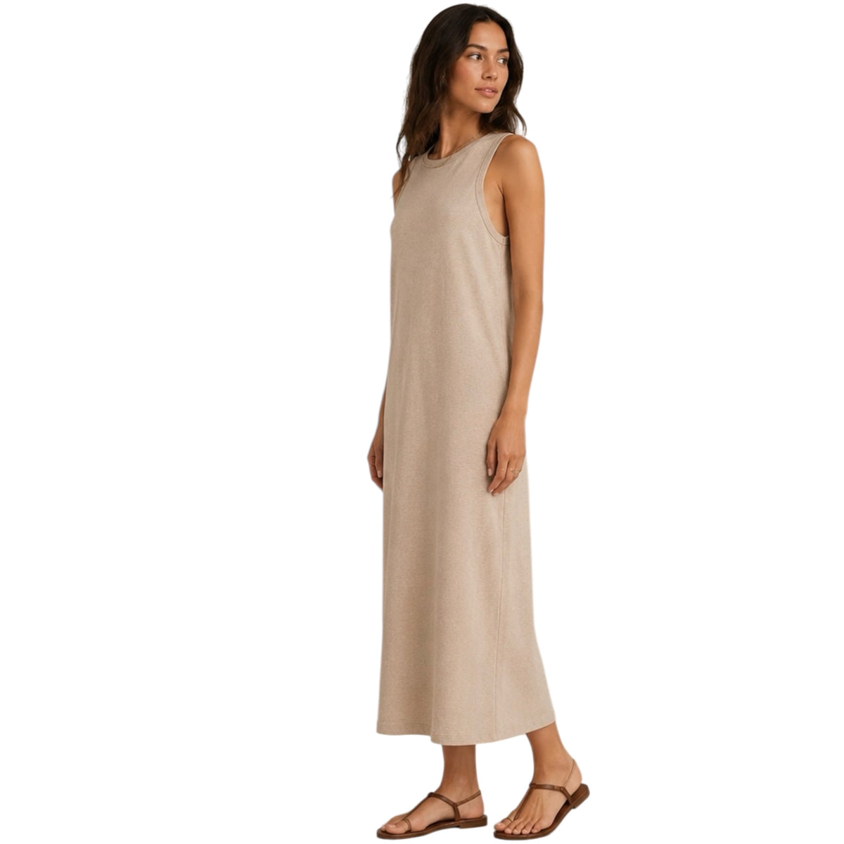 Z Supply Mystic Midi Dress Putty