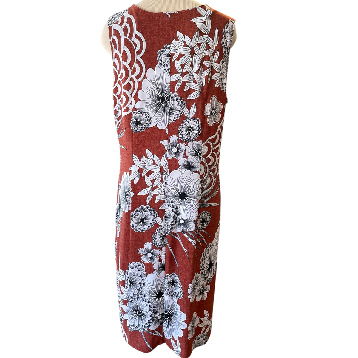Studio One New York Sleeveless Burnt Orange Dress Size XL-RF
