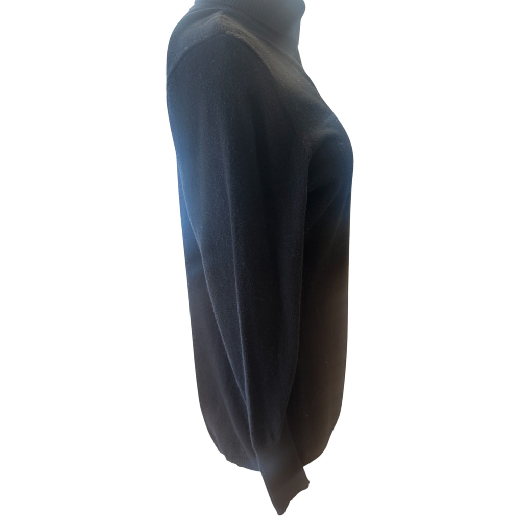 Worthington Black Long Sleeve Turtleneck Sweater Size L - RF