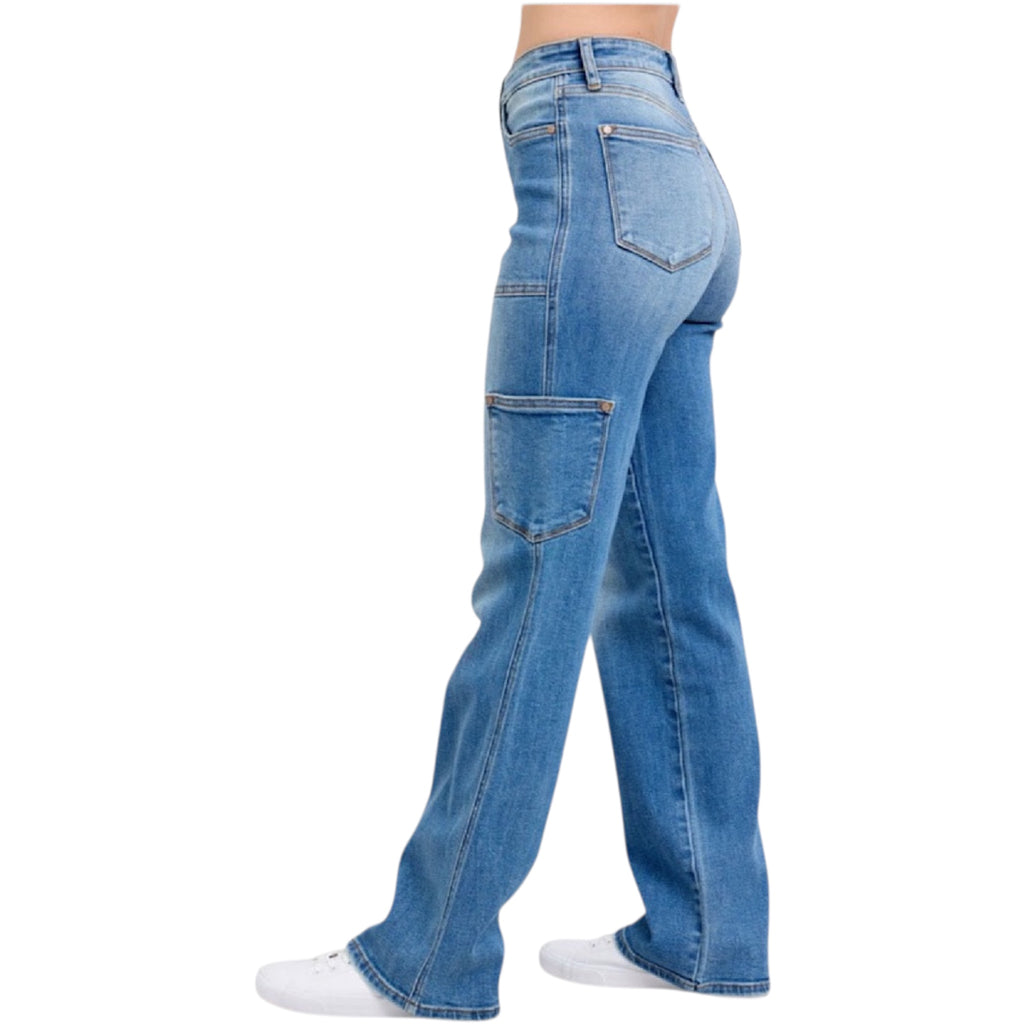 JB82659 High Waist 90's Straight Jeans