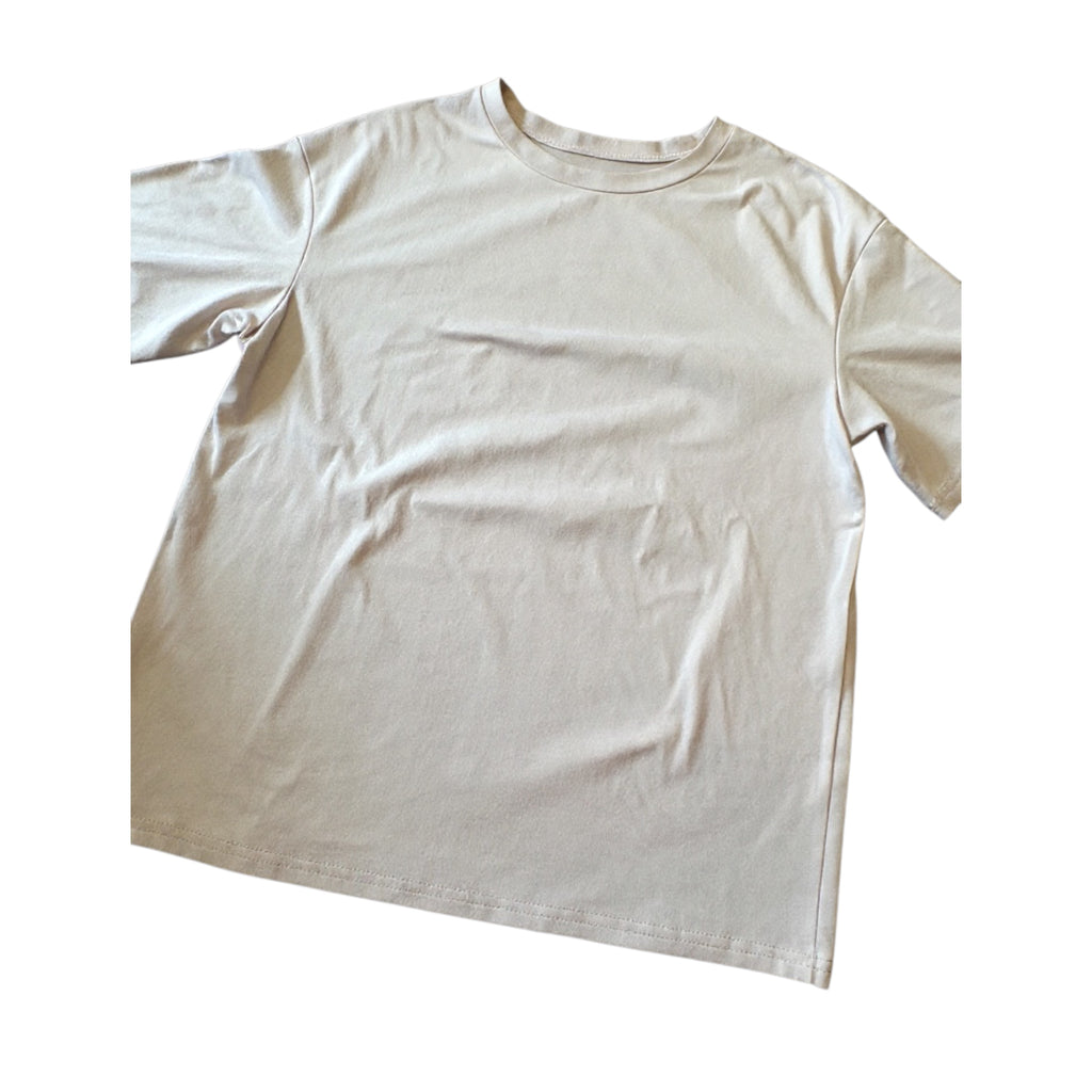 SHEIN Beige Graphic T-Shirt Size XS - RF