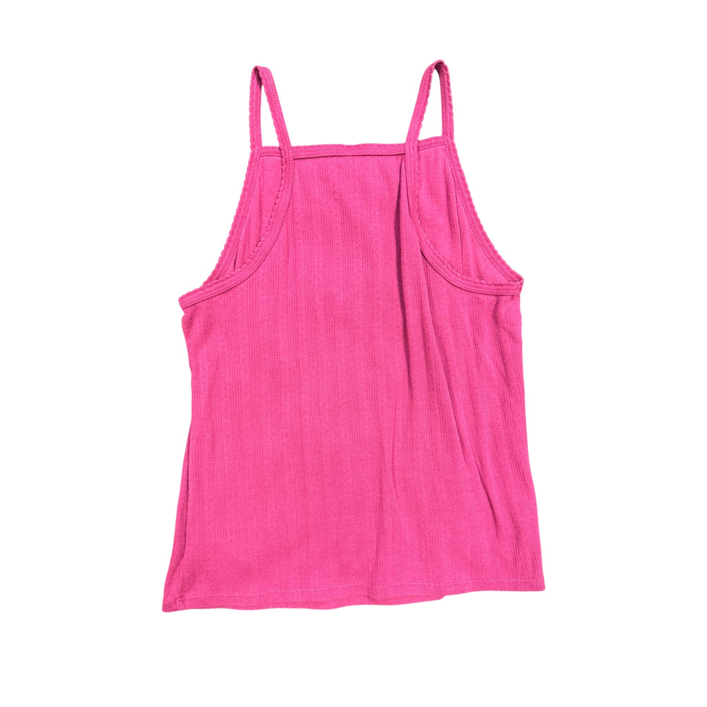Gap Magenta Scalloped Edge Tank Top Size M - RF