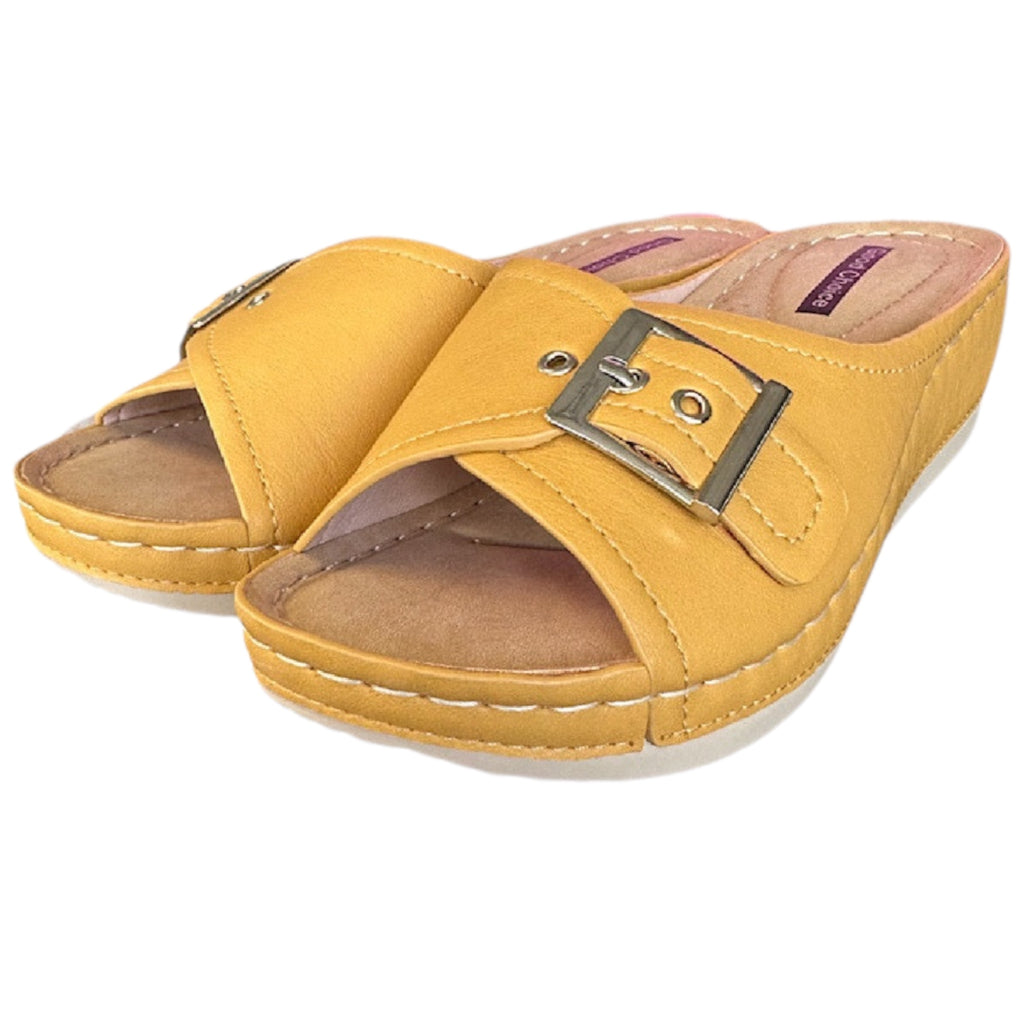 Good Choice Justina Yellow Sandals