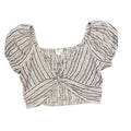 Aeropostale Crop Striped Top Size Small - RF
