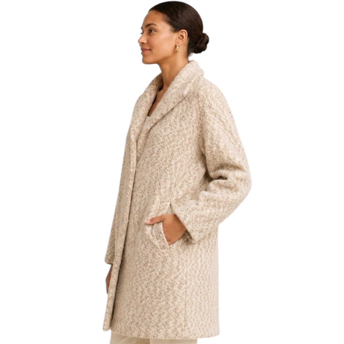 Z Supply Connor Coat White Whisper