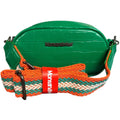 Montana West Kelly Green Crocodile Print Crossbody Bag